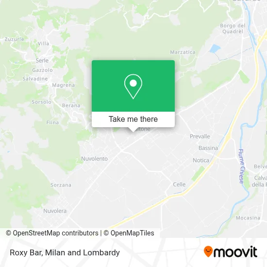 Roxy Bar map