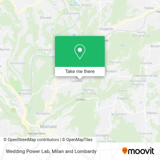 Wedding Power Lab map