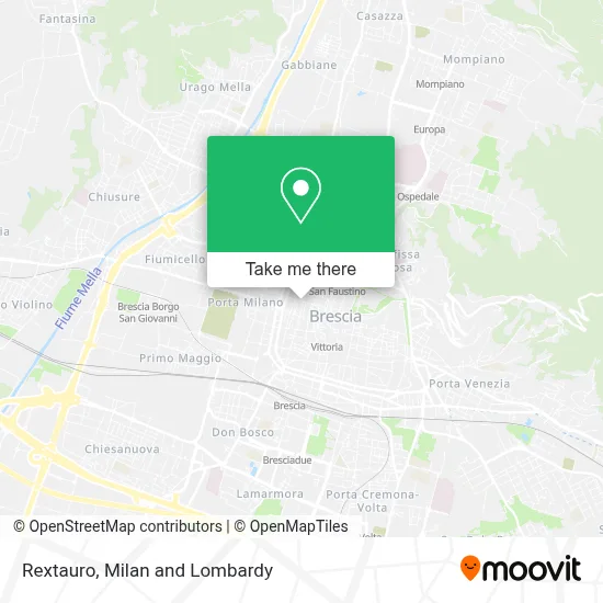 Rextauro map