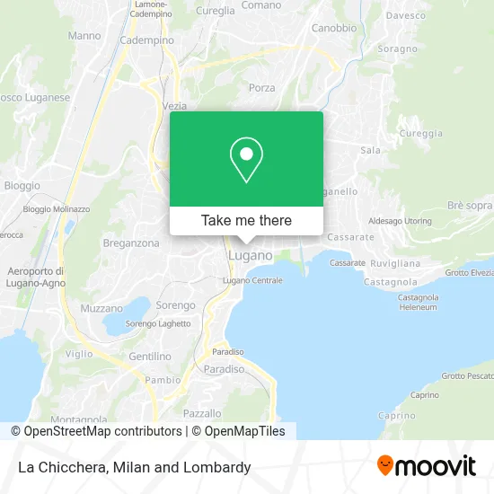 La Chicchera map