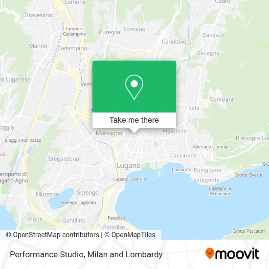 Performance Studio map