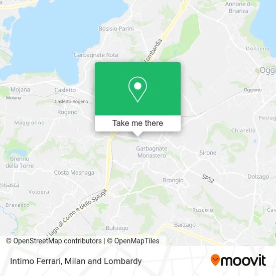Intimo Ferrari map