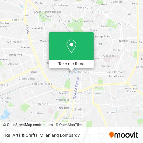 Ral Arts & Crafts map