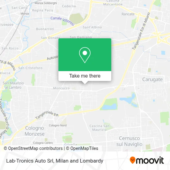 Lab-Tronics Auto Srl map
