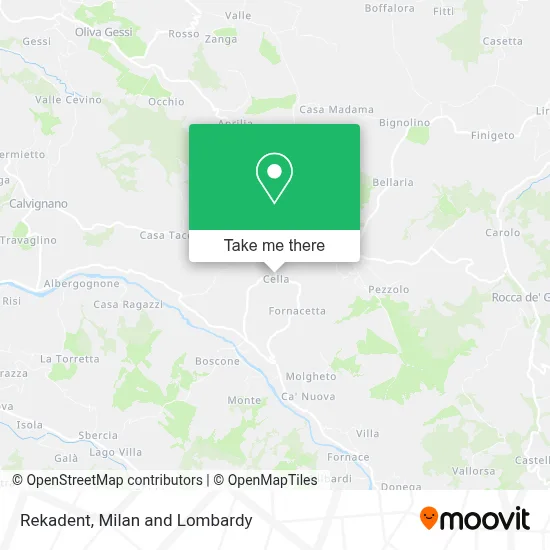 Rekadent map
