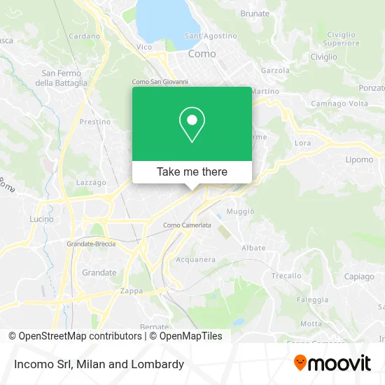Incomo Srl map