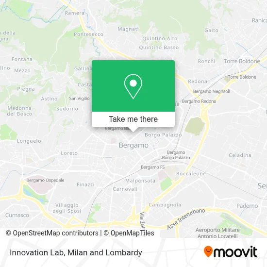 Innovation Lab map