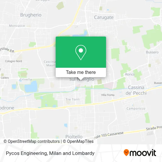 Pycos Engineering map