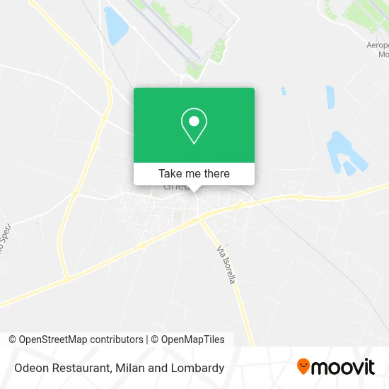 Odeon Restaurant map