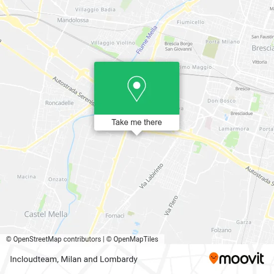 Incloudteam map