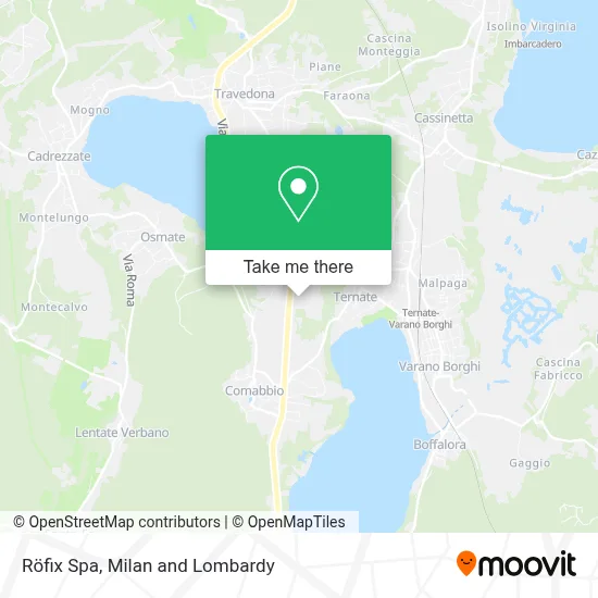 Röfix Spa map