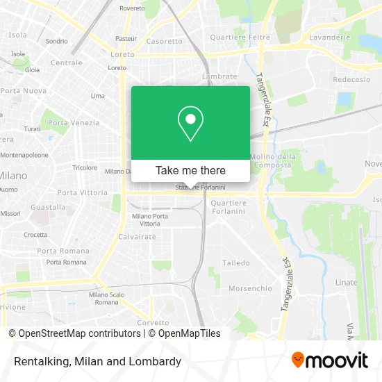 Rentalking map