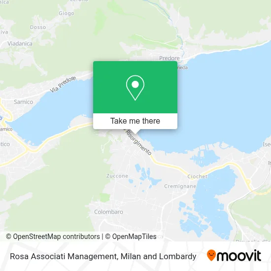 Rosa Associati Management map