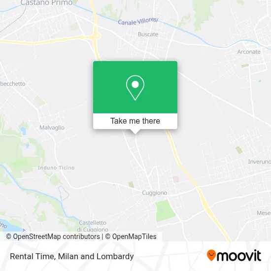 Rental Time map