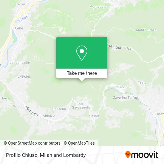 Profilo Chiuso map