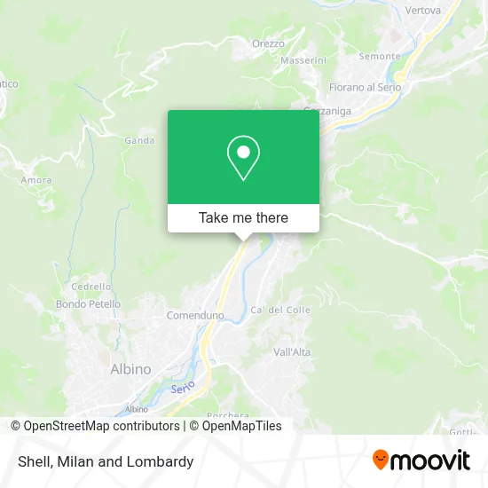 Shell map