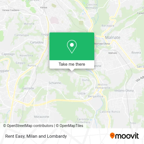 Rent Easy map