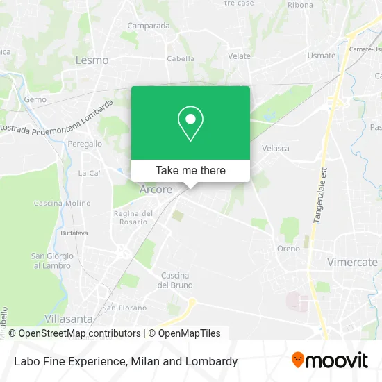 Labo Fine Experience map