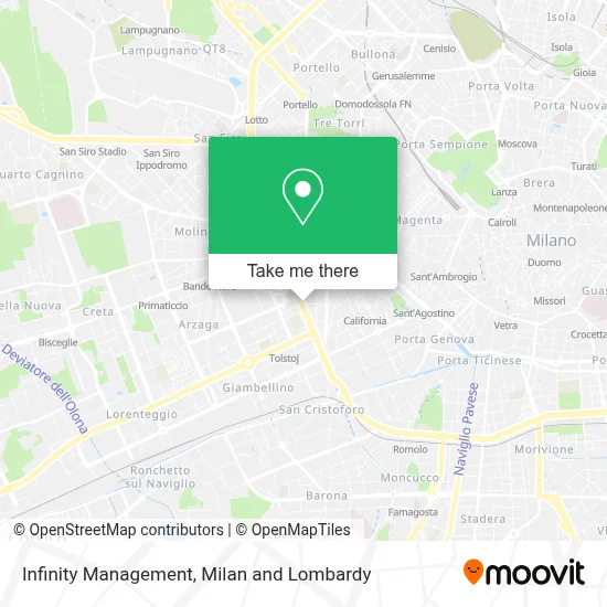 Infinity Management map