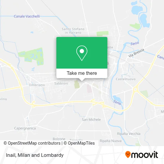 Inail map