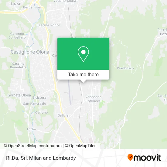 Ri.Da. Srl map