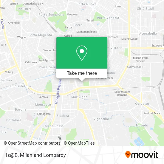 Is@B map