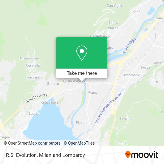 R.S. Evolution map