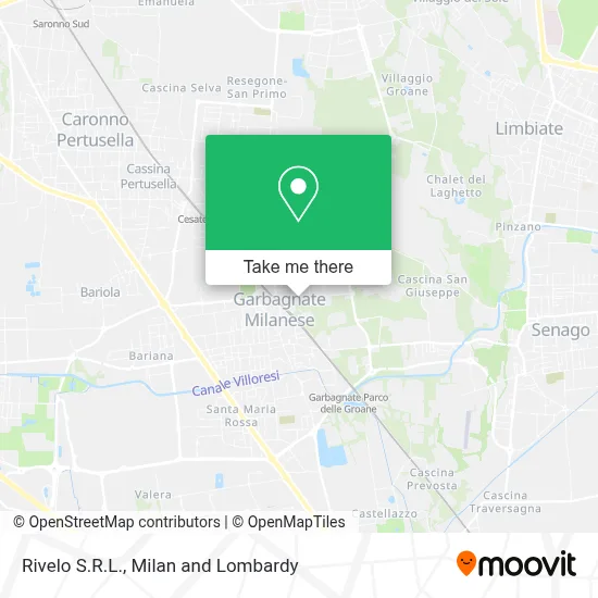 Rivelo S.R.L. map