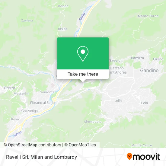 Ravelli Srl map