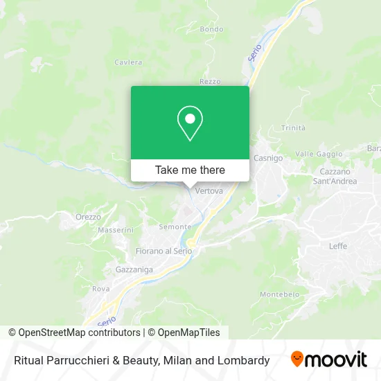 Ritual Parrucchieri & Beauty map
