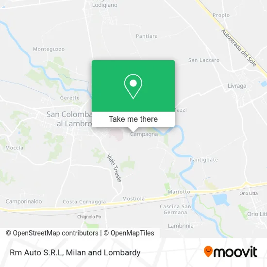 Rm Auto S.R.L map