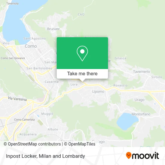 Inpost Locker map
