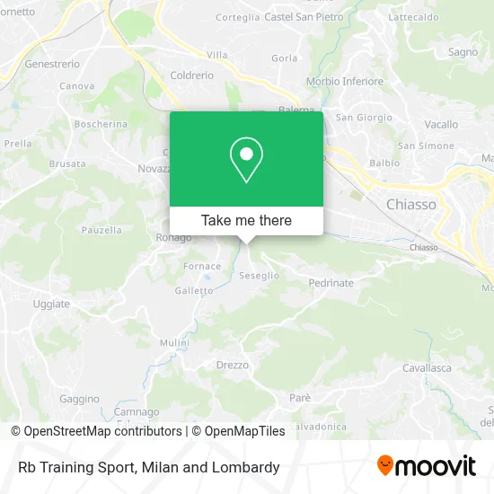 Rb Training Sport map