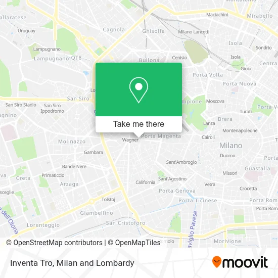 Inventa Tro map