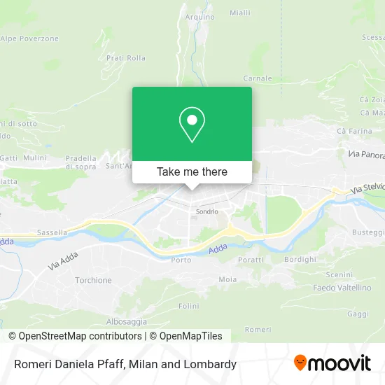 Romeri Daniela Pfaff map
