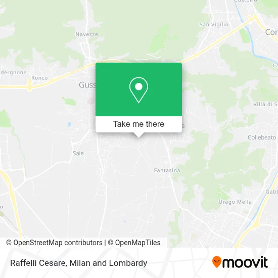 Raffelli Cesare map