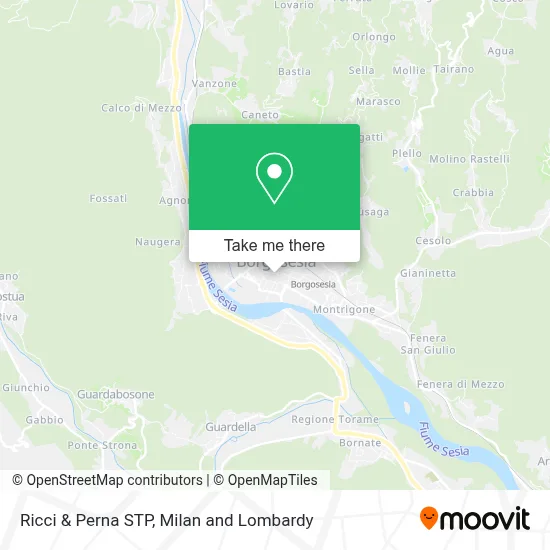 Ricci & Perna STP map
