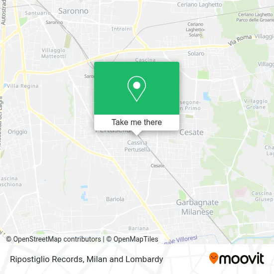Ripostiglio Records map