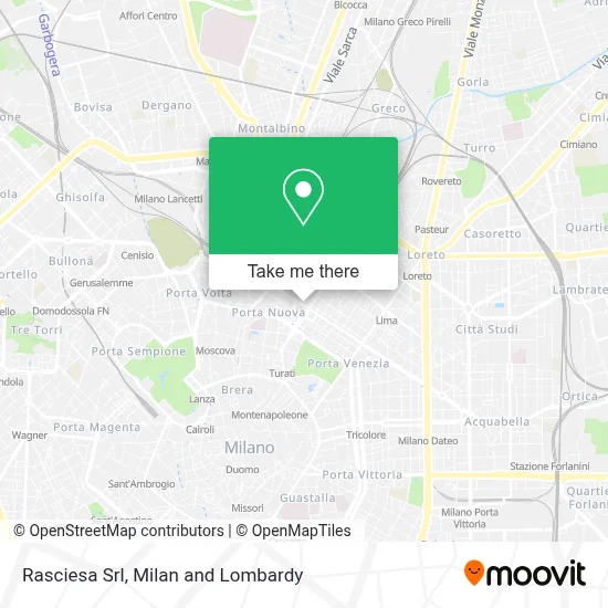 Rasciesa Srl map