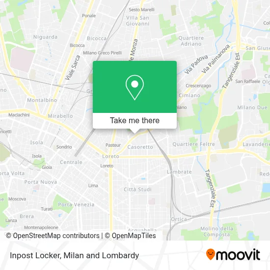 Inpost Locker map