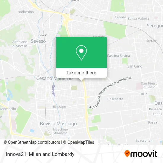 Innova21 map