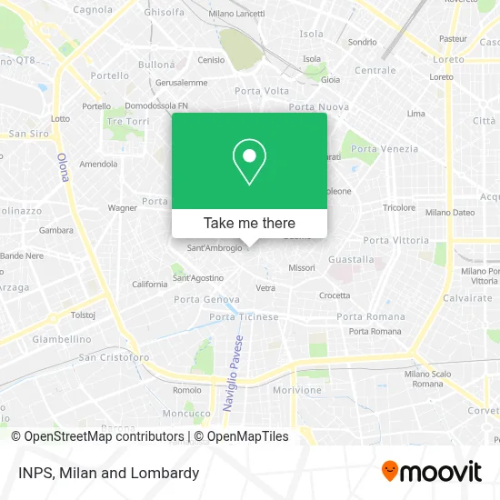 INPS map