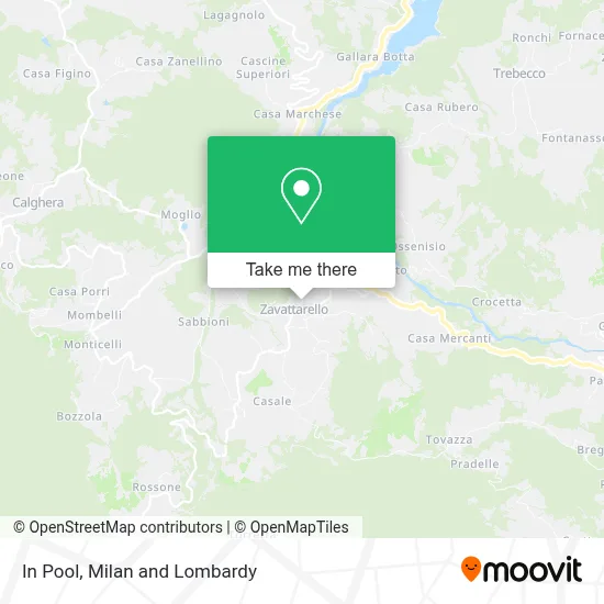 In Pool map