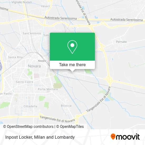 Inpost Locker map