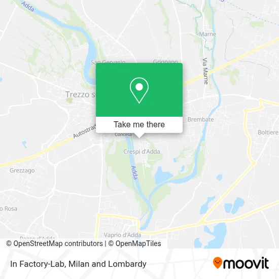 In Factory-Lab map
