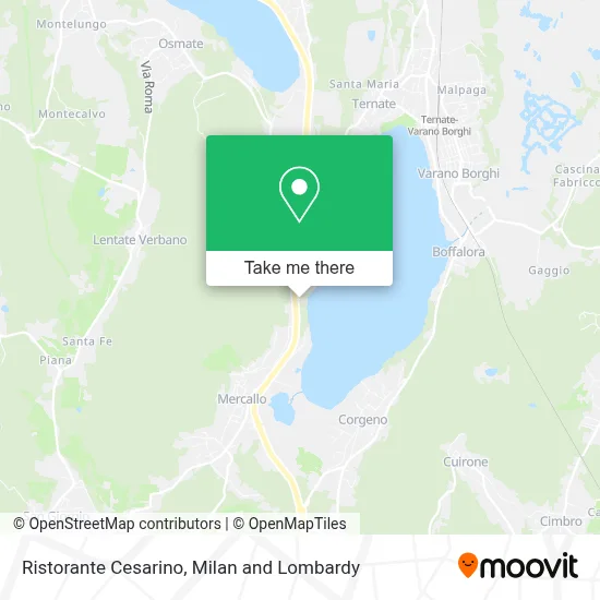 Ristorante Cesarino map