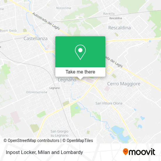 Inpost Locker map