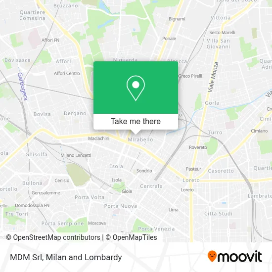 MDM Srl map