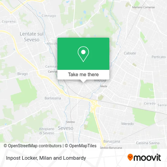 Inpost Locker map