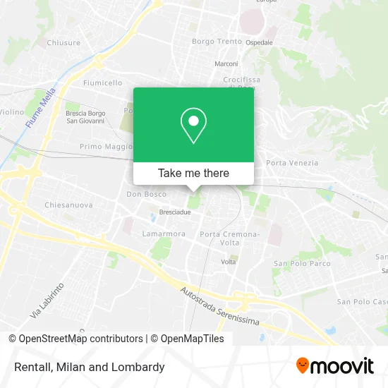 Rentall map